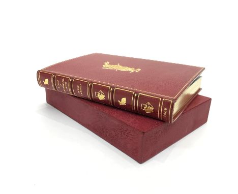 LEWIS CARROLL. "Alice's Adventures in wonderland." first edition, 42 illus by John Tenniel complete, finely bound morocco gil