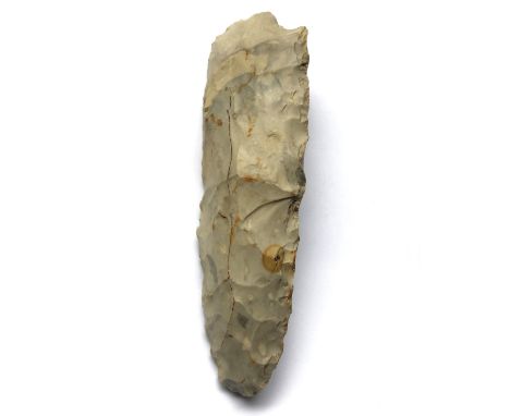 (A&amp;B) Neolithic flaked votive axe, near Long Stratton, Norfolk 189mm.503g, 190mm.