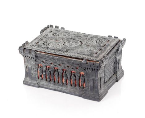 A Staunton chess box,&nbsp;and contents of Jaques and Staunton chess pieces
