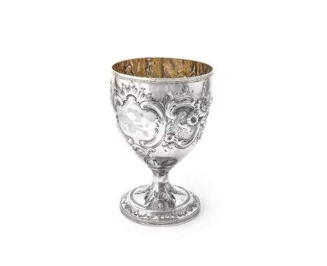 A George III silver pedestal cup by Peter &amp; William Bateman, London 1808, engraved Thomas, Bond St. as retailers, later c