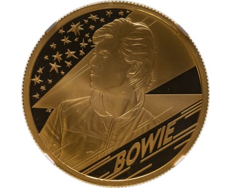 UNITED KINGDOM. Elizabeth II, 1952-. Gold 100 pounds, 2020. Royal Mint. Proof. The third release from the "Music Legends" ser