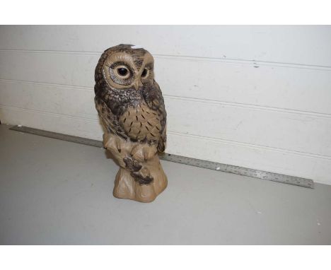Poole Pottery owl, 33cm high