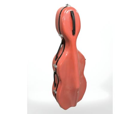 A modern cello case.