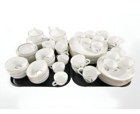 Approximately one hundred and eighteen pieces of Royal Worcester September tea, coffee and dinner porcelain.