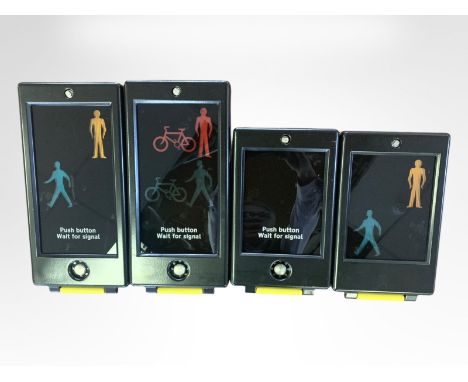 Thermotor : Four Pedestrian Control Units : Toucan Nearside Repeater, Puffin Nearside Indicator, NSH Small Box Repeater & NSH