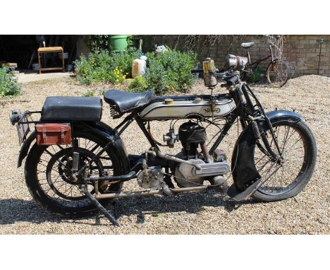 A 1921 Norton Model 1 Big Four 6, engine No. BA2667, frame number 4674, single cylinder side valve 82 x 100, 633cc engine, St
