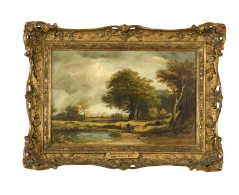 John Varley, OWS (British, 1778-1842) View of Knole, Sevenoakssigned and dated 'J. Varley 1830' (lower right)oil on board14.6