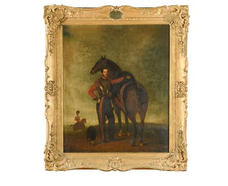 English School, first quarter of the 19th century Portrait of Lieutenant Francis Scrimes Pilcher (c.1783-1838) of the 1st Reg
