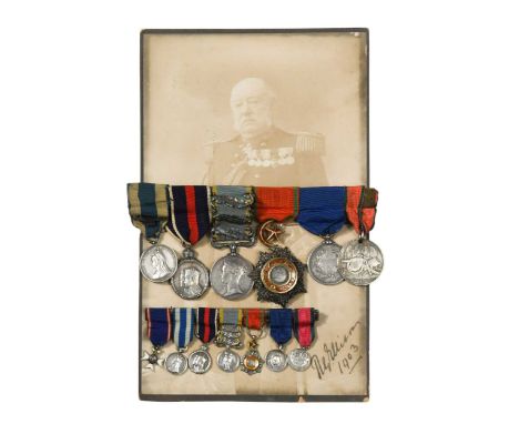 Colonel Sir Richard George Ellison C.V.O., (1831-1908), Crimea medal group, with Sebastopol, Inkermann and Alma clasps (unnam