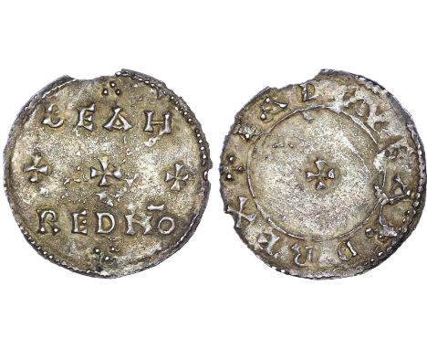 Edward the Elder (899-924), Kings of Wessex, Penny, two line type, Beahred moneyer, Winchester late dies, small cross patt ée