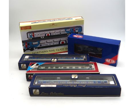 Various boxed 00-gauge model railway locomotives and stock, to include a Dapol Class 121/122 Diesel Railcar, Heljan Class 27 