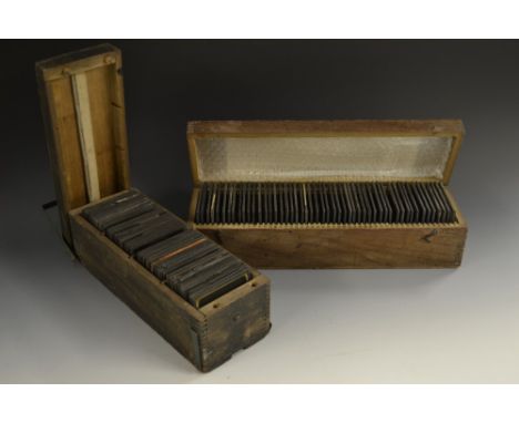 Photography - Magic Lantern Slides - travel and topography, Victoria, British Columbia, Canada; Kyoto, Japan; Canton, China; 