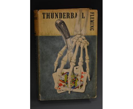 James Bond, 007 - Fleming (Ian), Thunderball, first edition, Jonathan Cape, London 1961, 254pp, h/b, d/j, Sold by MPH, Singap