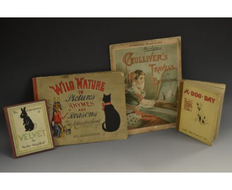Children's Books - [Swift (Jonathan)], Gulliver's Travels in Brobdingnag, Untearable - Mounted on Cloth, T. Nelson & Sons, Lo