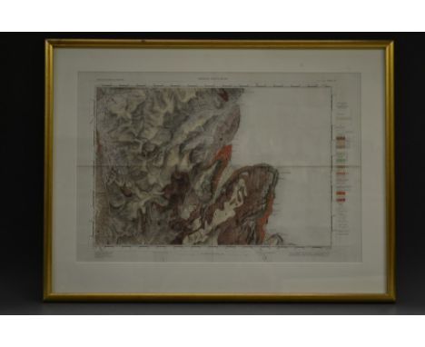 Ordnance Survey of Ireland: Geological Survey of Ireland, Cushendall [County Antrim], Sheet 14, Engraved at the Ordnance Surv