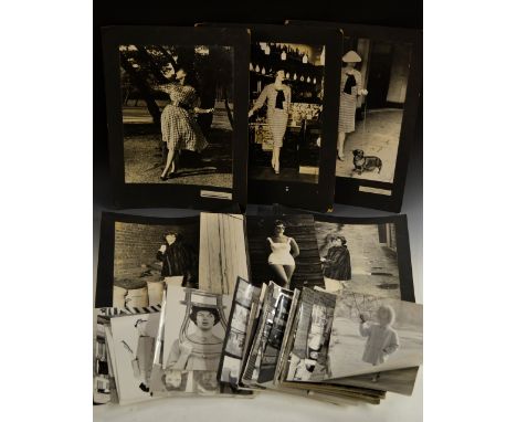Photography - John N Brunton-Green - a collection of portrait photographs, female models in various stylish poses in interior