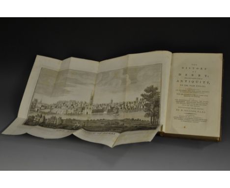 Local Interest - Hutton (William, F.A.S.S.), The History of Derby; From The Remote Ages of Antiquity, To The Year 1791 [...],