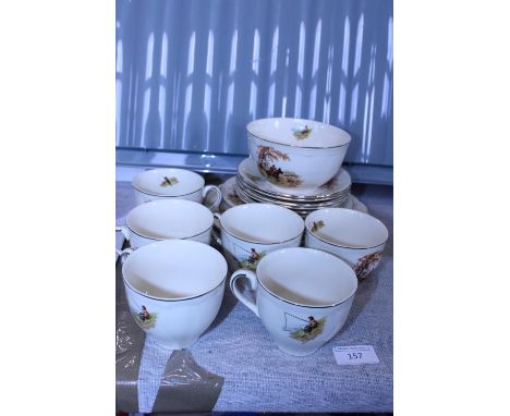 A vintage Alfred Meakin tea service. Shipping unavailable 