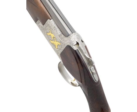 A limited edition 12-bore 'Black Duck' single-trigger over-and-under ejector gun by Browning, no. 8J4PY00311, 311 of 500Of Be