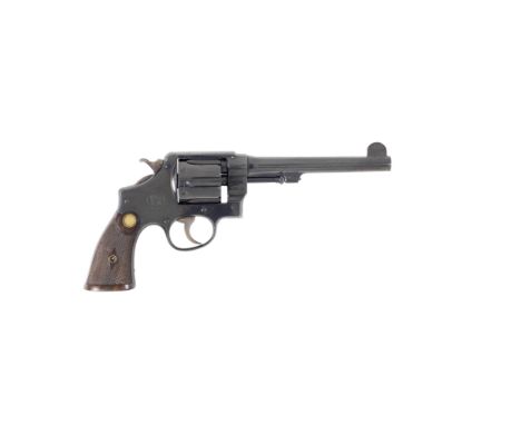 A .455 (Eley) 'Second Model Hand Ejector' revolver by Smith &amp; Wesson, no. 12542The top of the barrel stamped 'Smith &amp;