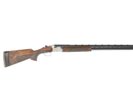 A 12-bore 'DT10 Trident Sporting' single-trigger over-and-under ejector gun by Beretta, no. AG6697BHold-open toplever, select