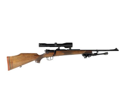 A .270 (Win.) 'Model 66S' bolt-magazine rifle by Mauser, no. SG 51039Bolt-head safety, double set-trigger, figured stock with