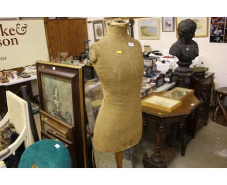 A 1930's Taylors mannequin by Yugin & Sons