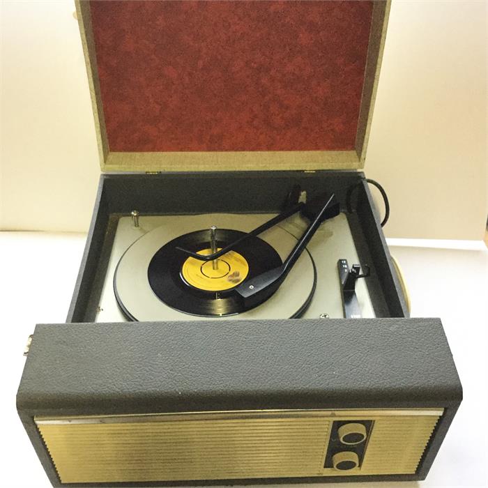 Fidelity MP12 Portable Record Player. This model is from the 1970's