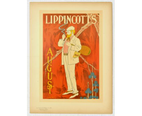 Original vintage advertising poster from the iconic French series of best posters Les Maitres de L'Affiche, titled Lippincott