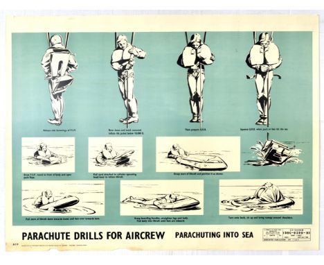 Set of six original vintage propaganda posters produced By command of the Defence Council, for use in the Royal Navy/ Royal A