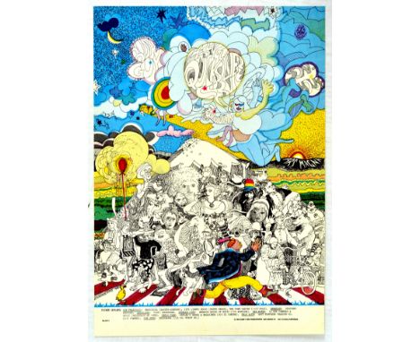 Original vintage music advertising poster for a concert by Buddy Guy at the Avalon Ballroom in 1968. Supporting acts featured