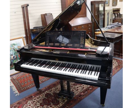 An R. Gors &amp; Kallmann boudoir grand piano