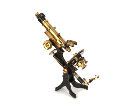 A ‘Petros’ Petrological Microscope, English, c. 1890, engraved to the foot ‘J Swift &amp; Son, London’, and engraved at the s
