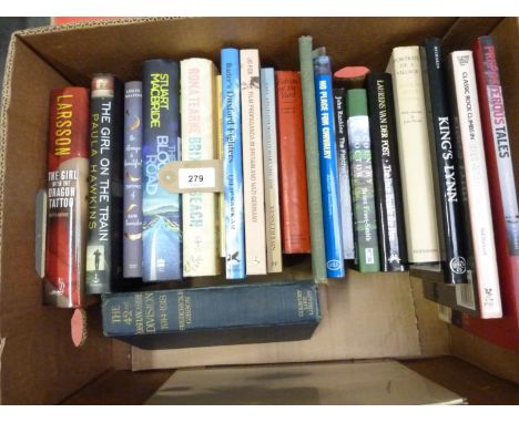 First Editions &amp; Others.&nbsp;&nbsp;A carton, some in d.w's, some signed. 