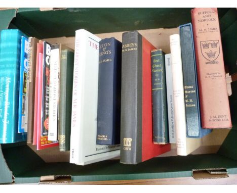 JAMES M. R.&nbsp;&nbsp;24 various books &amp; softback publications by M. R. James or related biographical &amp; critical wor