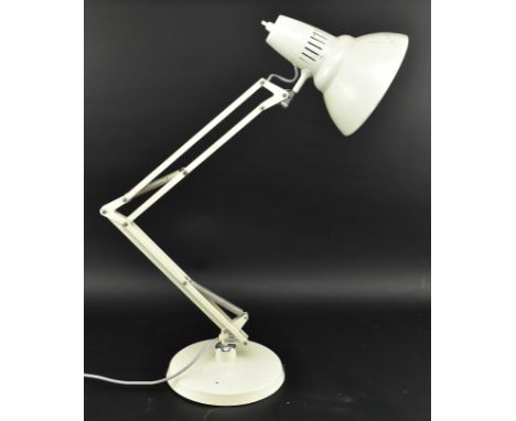 Thousand And One Lamps Limited - a retro mid 20th century 1001 Lamps anglepoise industrial desk / table lamp light. Circular 