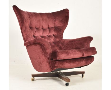 Paul Conti for G-Plan - Blofeld model 6250 - a retro 1960s easy / lounge chair / armchair, ' The World's Most Comfortable Cha