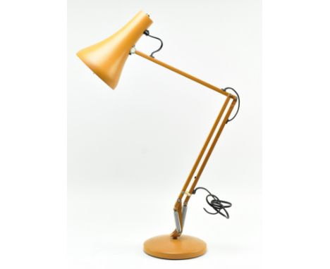 Herbert Terry &amp; Sons - Model 90 - a retro 20th century 1970s Anglepoise industrial work factory desk / table lamp light. 