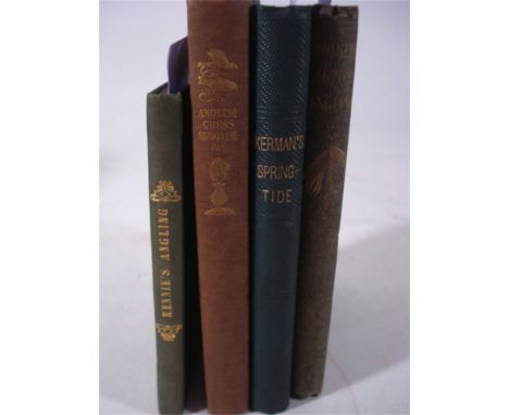 BOWLKER, Richard - Art of Angling,: hand-col. frontis., woodcuts etc., cl., 8vo., 1854; AKERMAN, John Yonge - Spring-Tide, Il