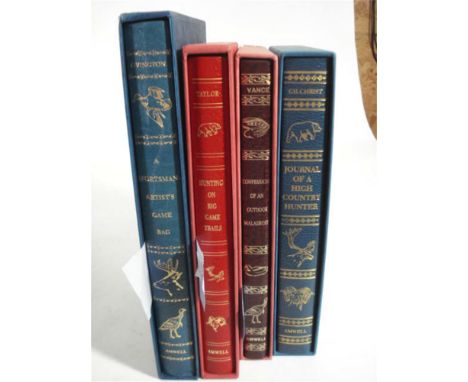 AMWELL PRESS. UNDERWOOD, Lamar - Hunting The North Country,: 2 volumes, morocco, (1000) signed, 1982; OVINGTON, Ray - A Sport