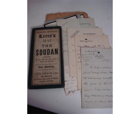 A group of letters from Irish and other politicians including the Earl of Erme, the Earl of Portsmouth, Walter Limbrick, Alph