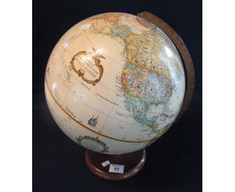 Modern Replogle 12" diameter desk globe, World Classic Series. (B.P. 24% incl. VAT)