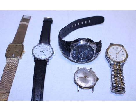 A collection of vintage watches including Rotary etc 
