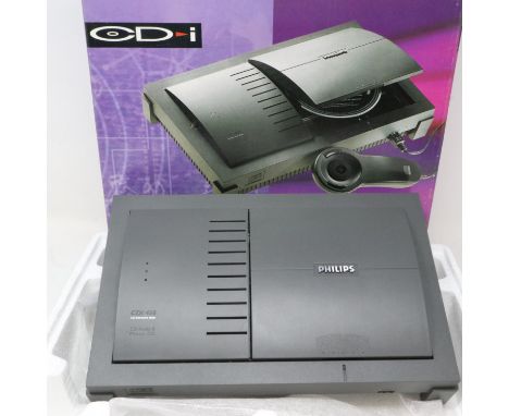 Philips CD-I 450 in box, no accessories, console tested, reads CD-I's and displays on TV. UK P&amp;P Group 3 (£30+VAT for the