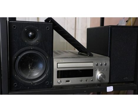 Denon CD player model RCD-M37DAB with a pair of Denon SC-M27 speakers. Not available for in-house P&amp;P 