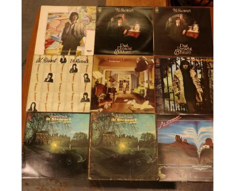 Nine Al Stewart albums. UK P&amp;P Group 2 (£20+VAT for the first lot and £4+VAT for subsequent lots) 