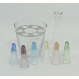 A set of vodka shooters