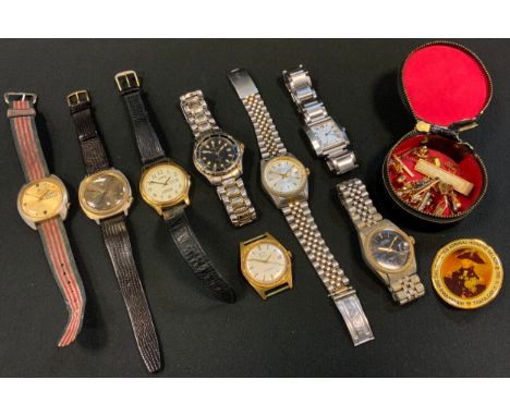 Watches &amp; Jewellery - a Bulova Marine Star chronometer, No 98B95, stainless steel case, quartz movement; Pierre Jacquard 