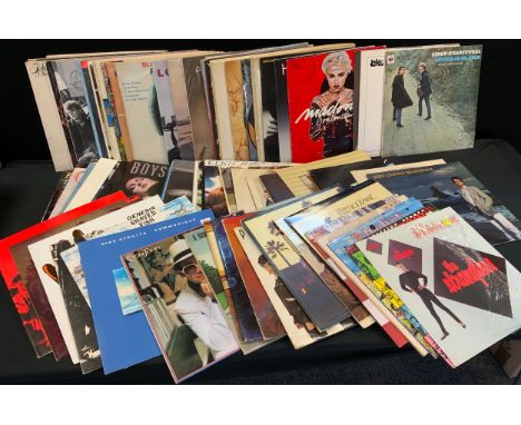 Vinyl Pl`s, records, approximately 100, including The Stranglers, The Rolling Stones, Talking Heads, Fleetwood Mac, Bruce Spr