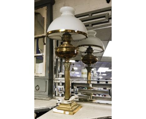 CONVERTED CORINTHIAN COLUMN LAMP - 75CM